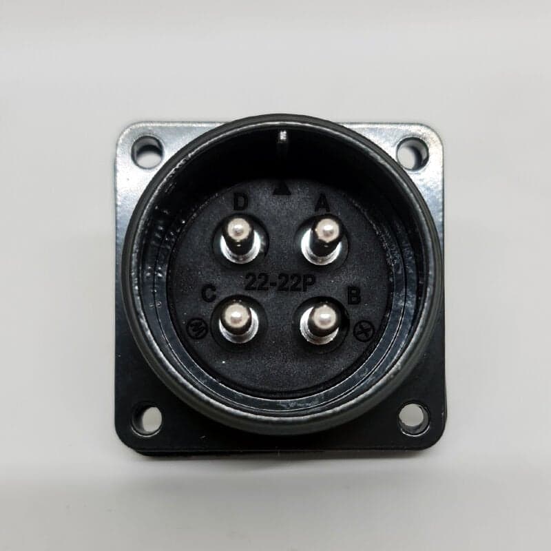 FANUC MOTOR TARAFI ASKERİ TİP SOKET 22-22P